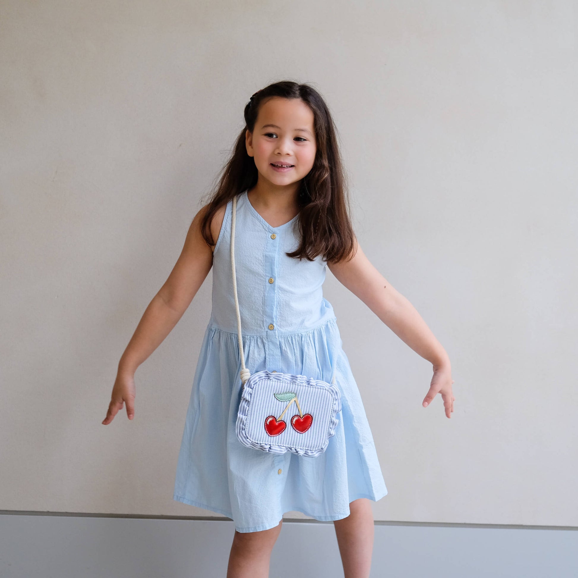 Mimi & Lula - Tasche "Striped Cherry", Umhängetasche für Kinder