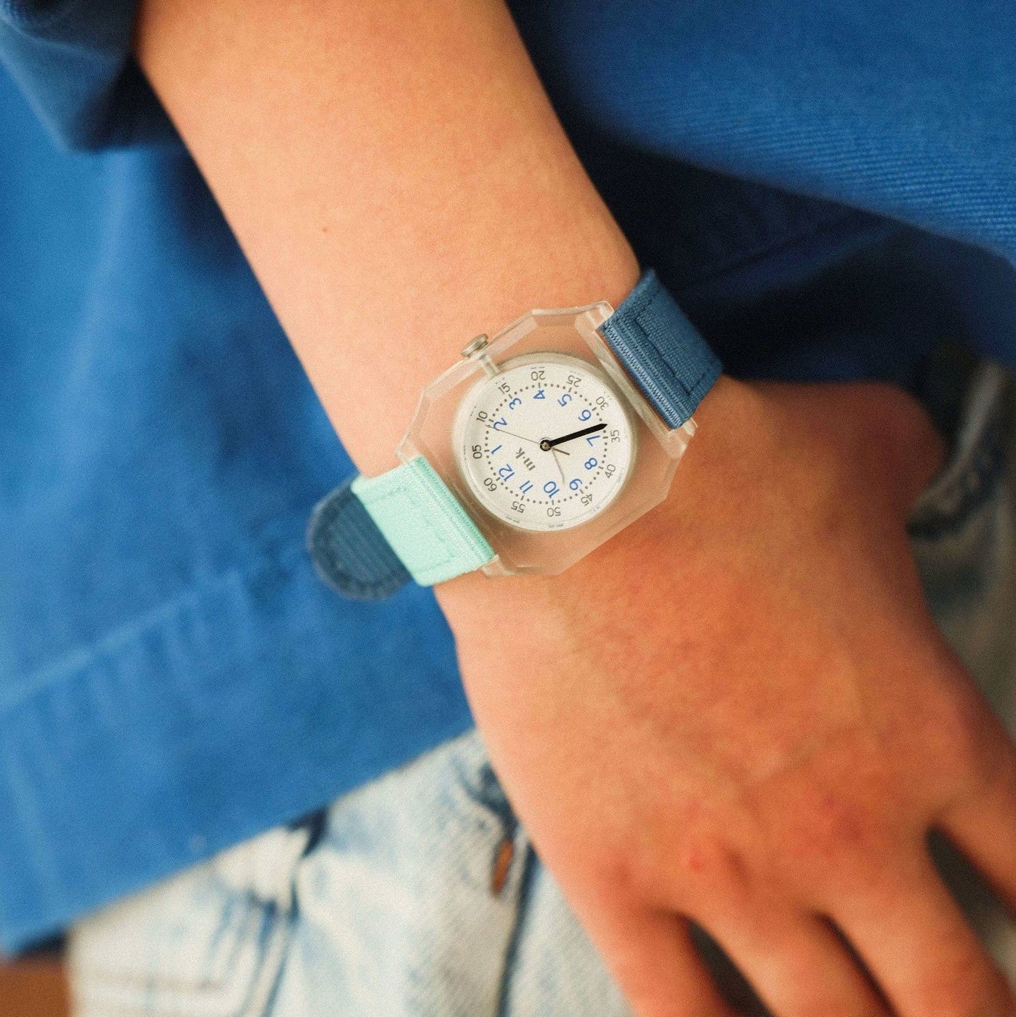 Mini Kyomo - Armbanduhr für Kinder "Blue Ocean"