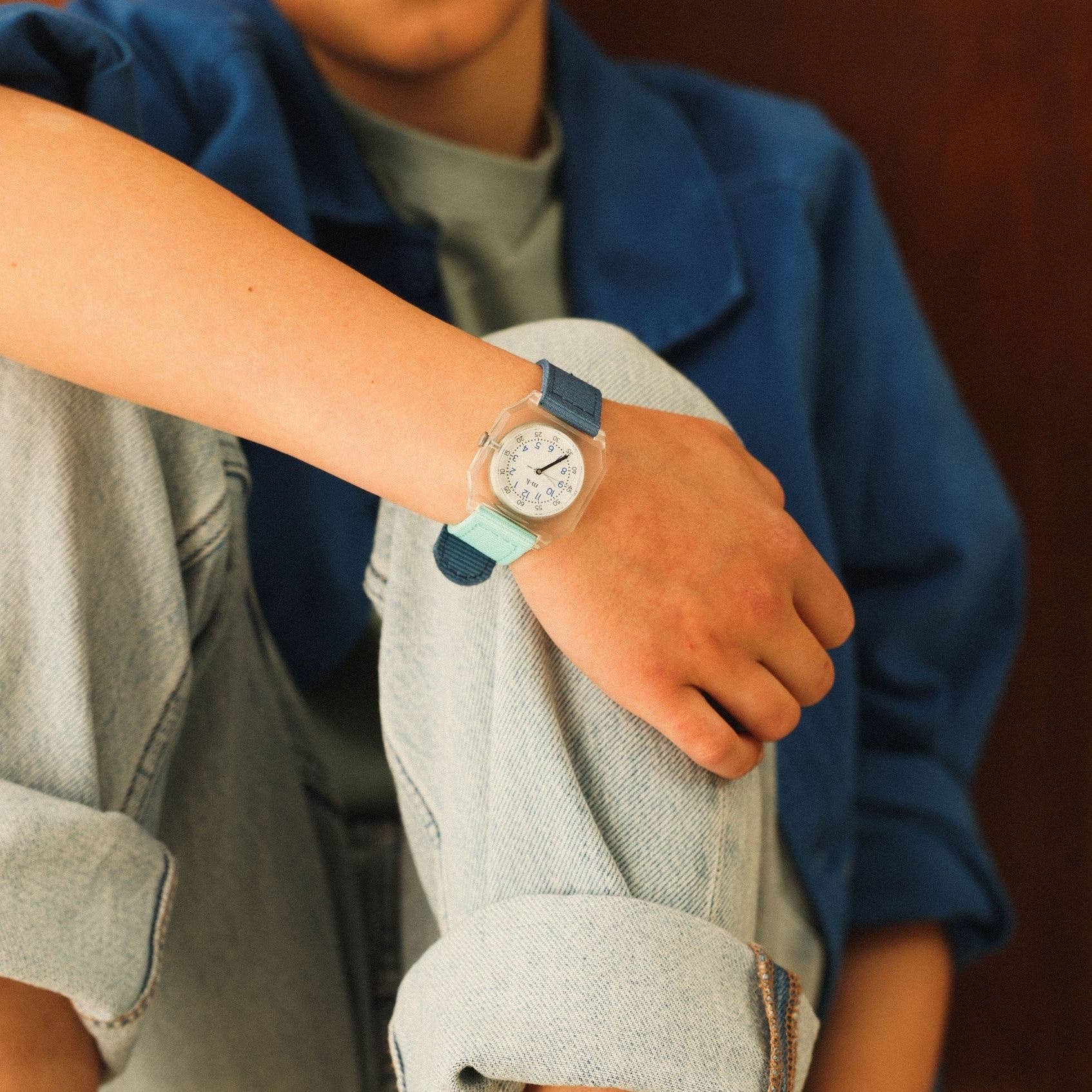 Mini Kyomo - Armbanduhr für Kinder "Blue Ocean"