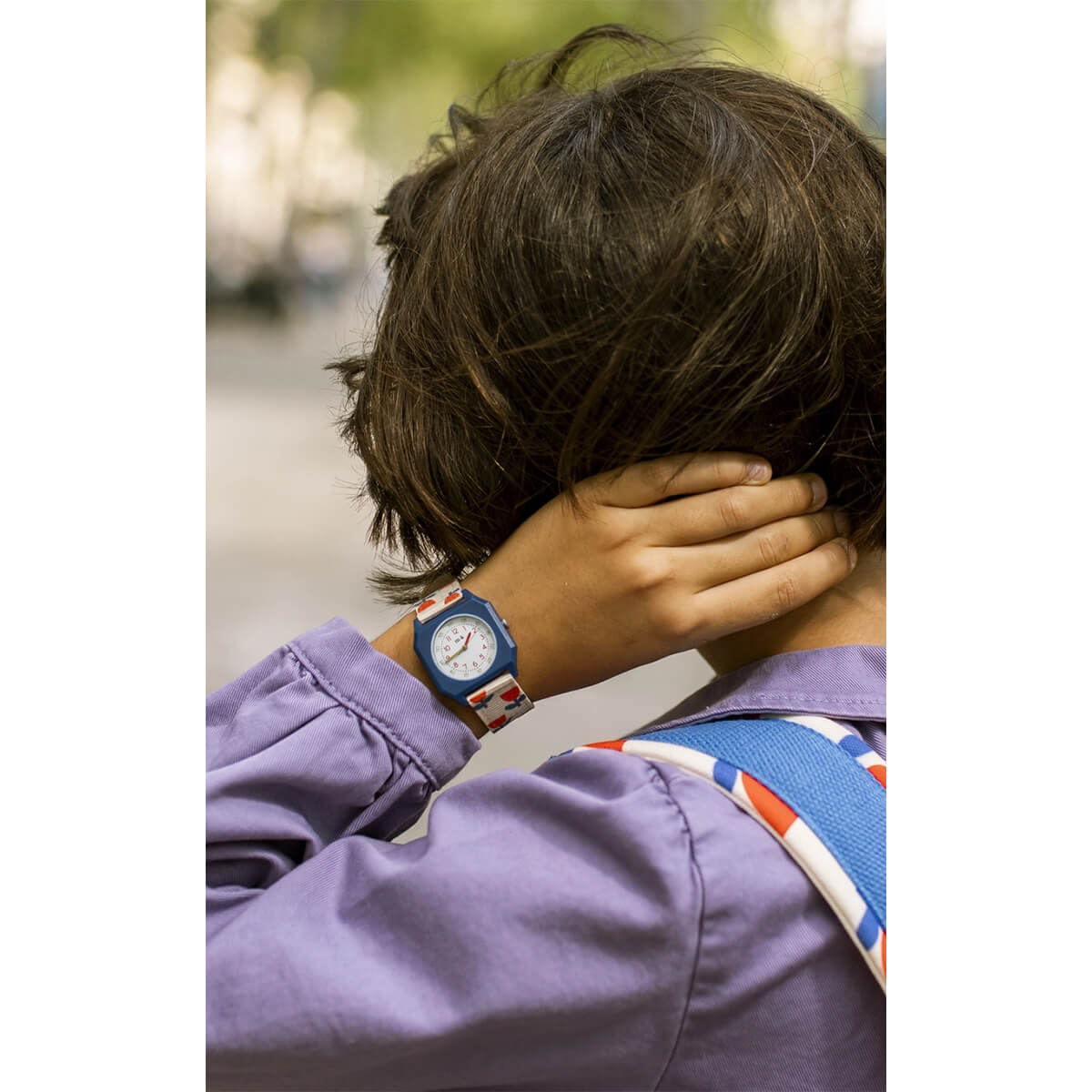 Mini Kyomo - Armbanduhr für Kinder "Flowers Brousse"