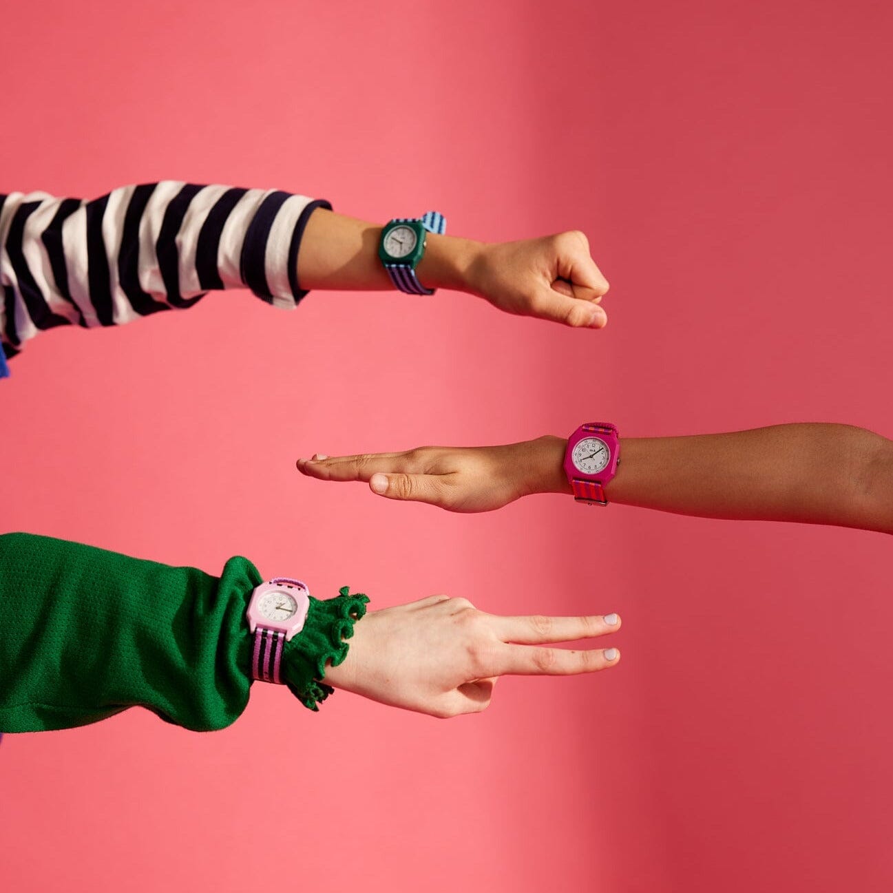 Mini Kyomo - Armbanduhr für Kinder "Lavender Field"