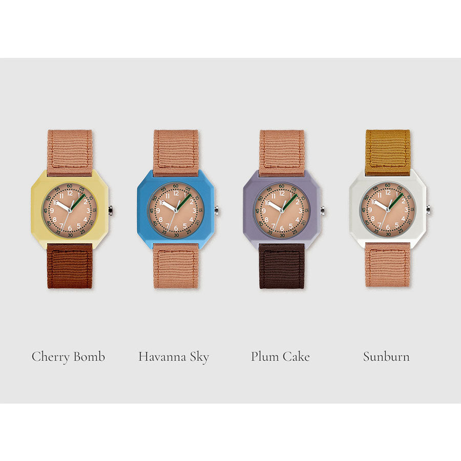 Mini Kyomo - Armbanduhr für Kinder "Plum Cake"