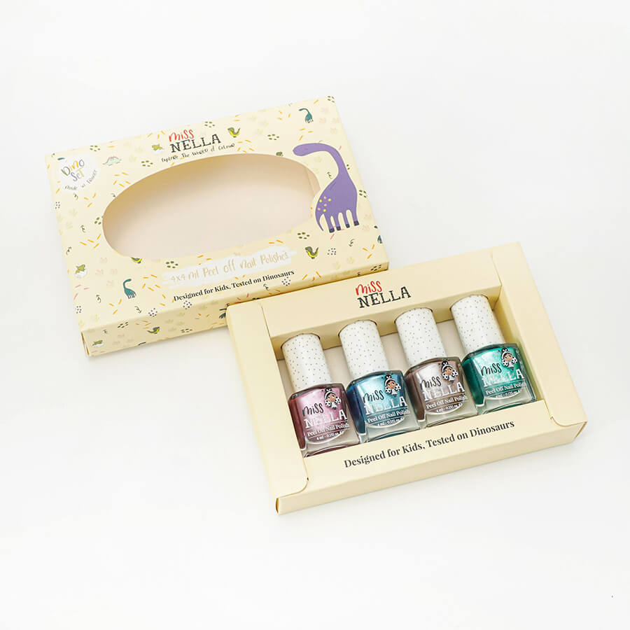 Miss Nella - Nagellack "Dino", 4er Pack