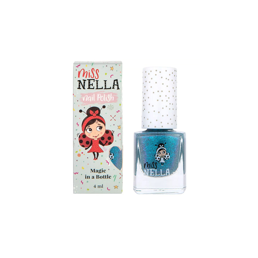 Miss Nella - geruchsfreier Nagellack für Kinder "Blue the Candle"