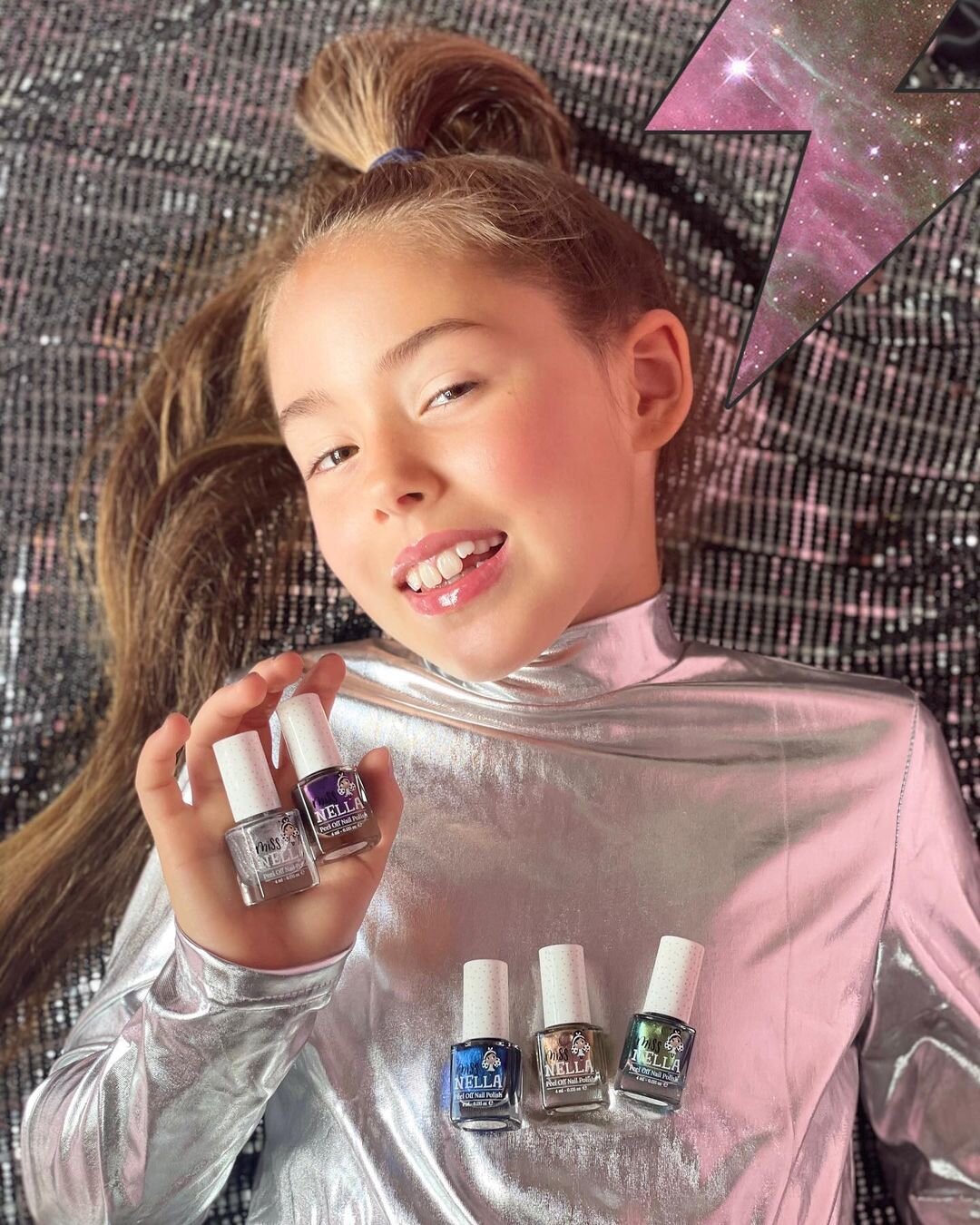 Miss Nella - geruchsfreier Nagellack für Kinder "Alien Poo"