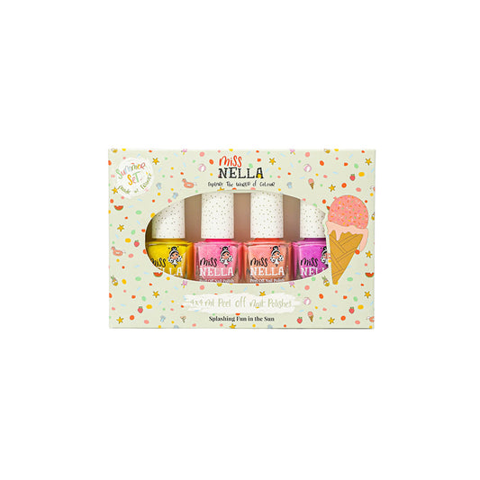 Miss Nella - Nagellack "Summer Collection", 4er Pack