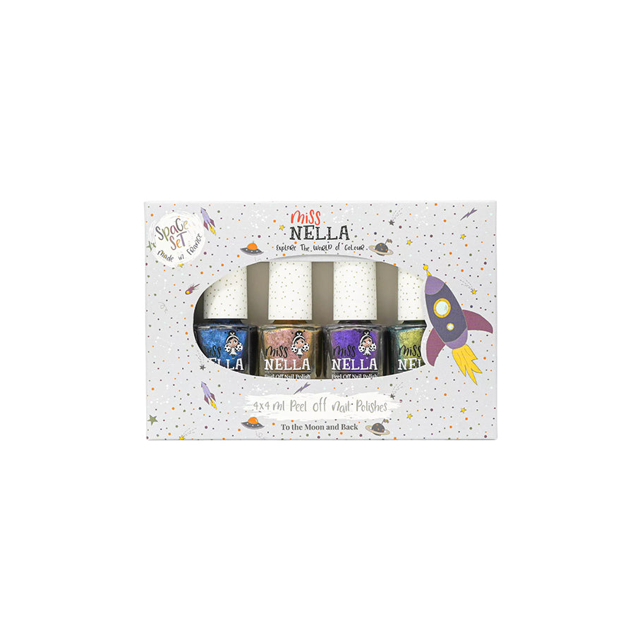 Miss Nella - Nagellack "Space", 4er Pack