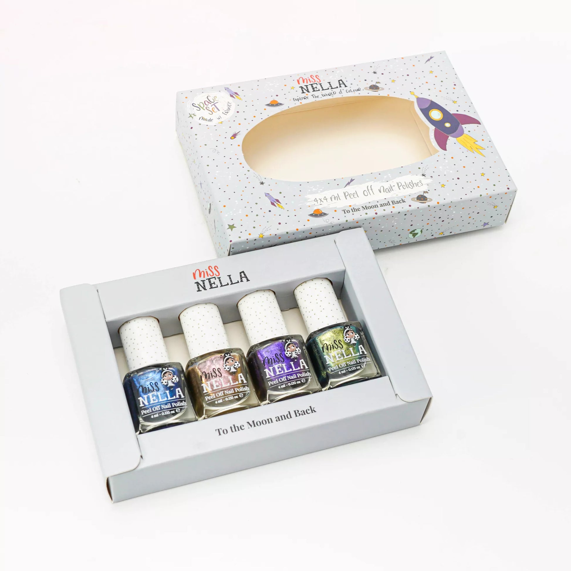 Miss Nella - Nagellack "Space", 4er Pack