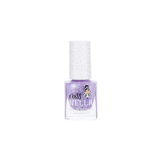 Miss Nella - geruchsfreier Nagellack für Kinder "Sparkly Zebra"