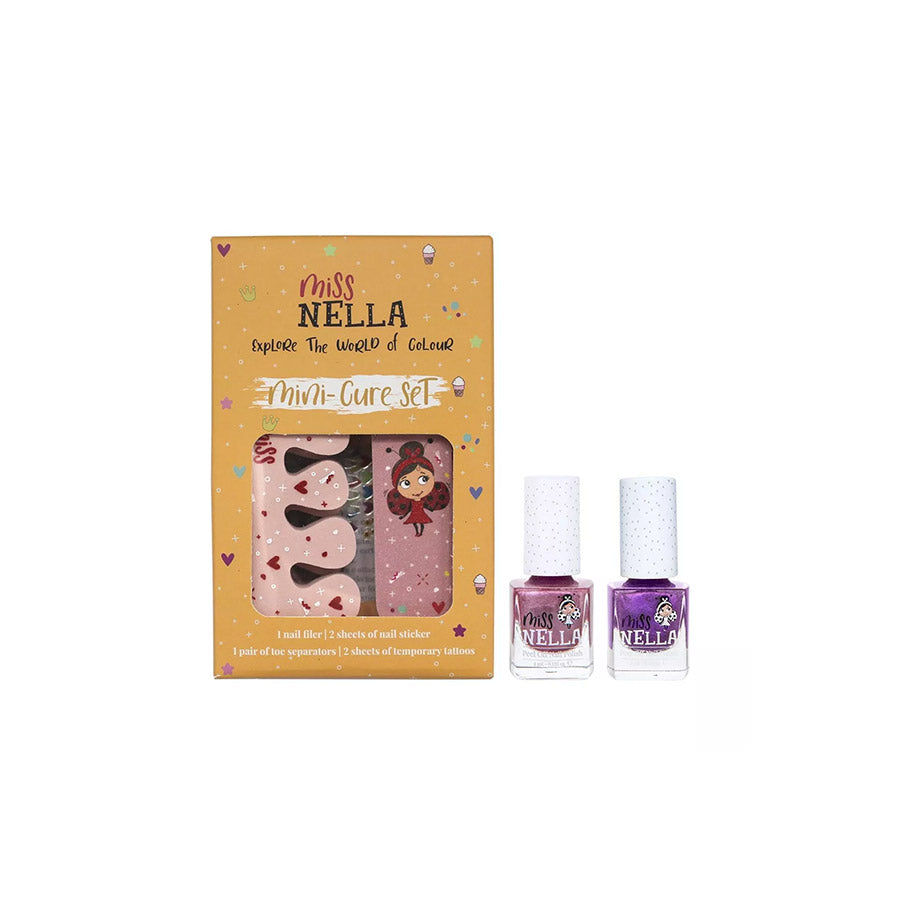 Miss Nella - Nagellack & Maniküre Set "Metallic ManiCute" für Kinder