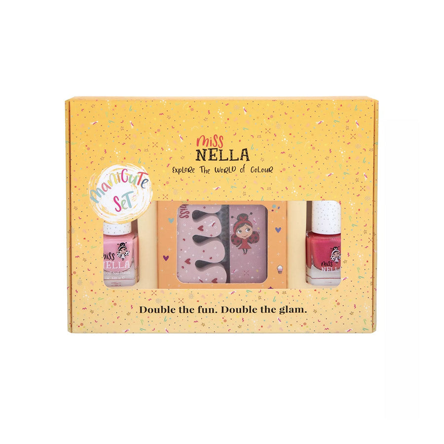 Miss Nella - Nagellack & Maniküre Set "Pink ManiCute" für Kinder