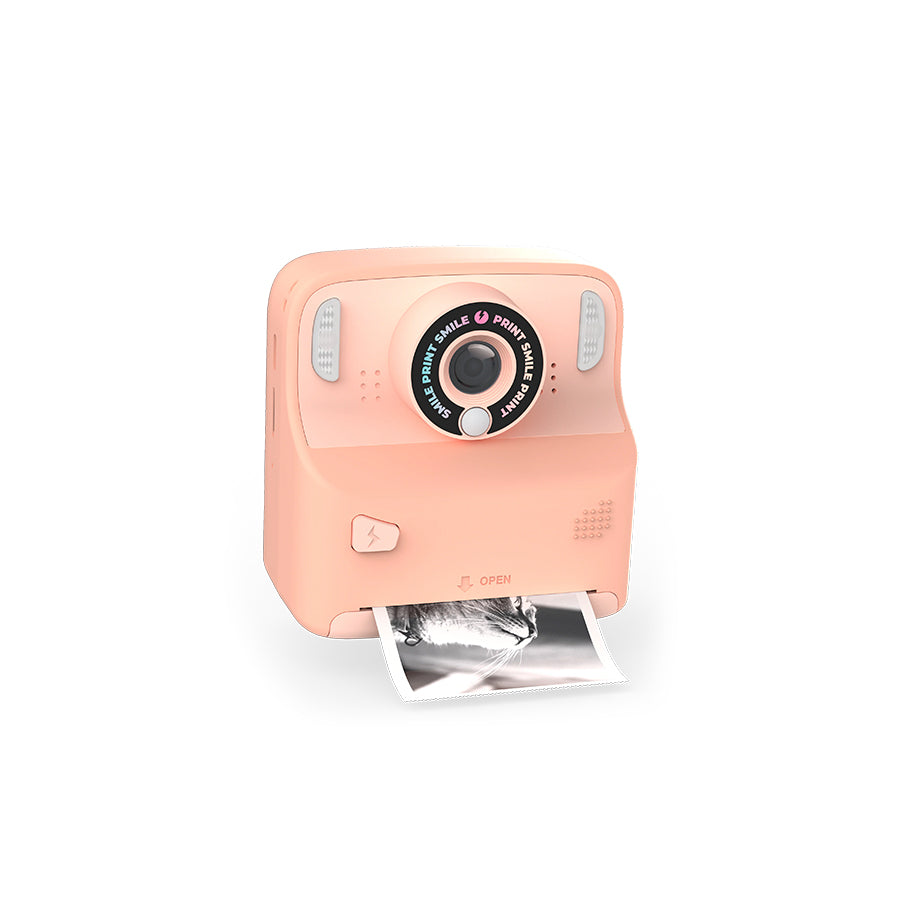 MOB – Kinderkamera mit Sofortdruck “PixiPrint Pink”, Digitalkamera