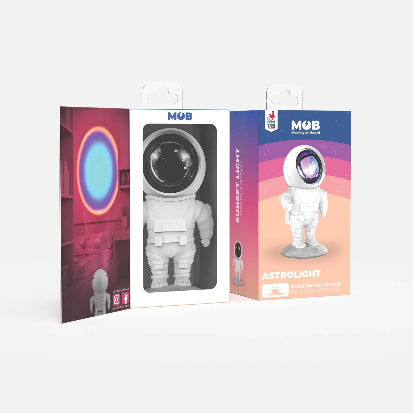 MOB – Astrolight Rainbow Astronaut Nachtlicht & Projektor