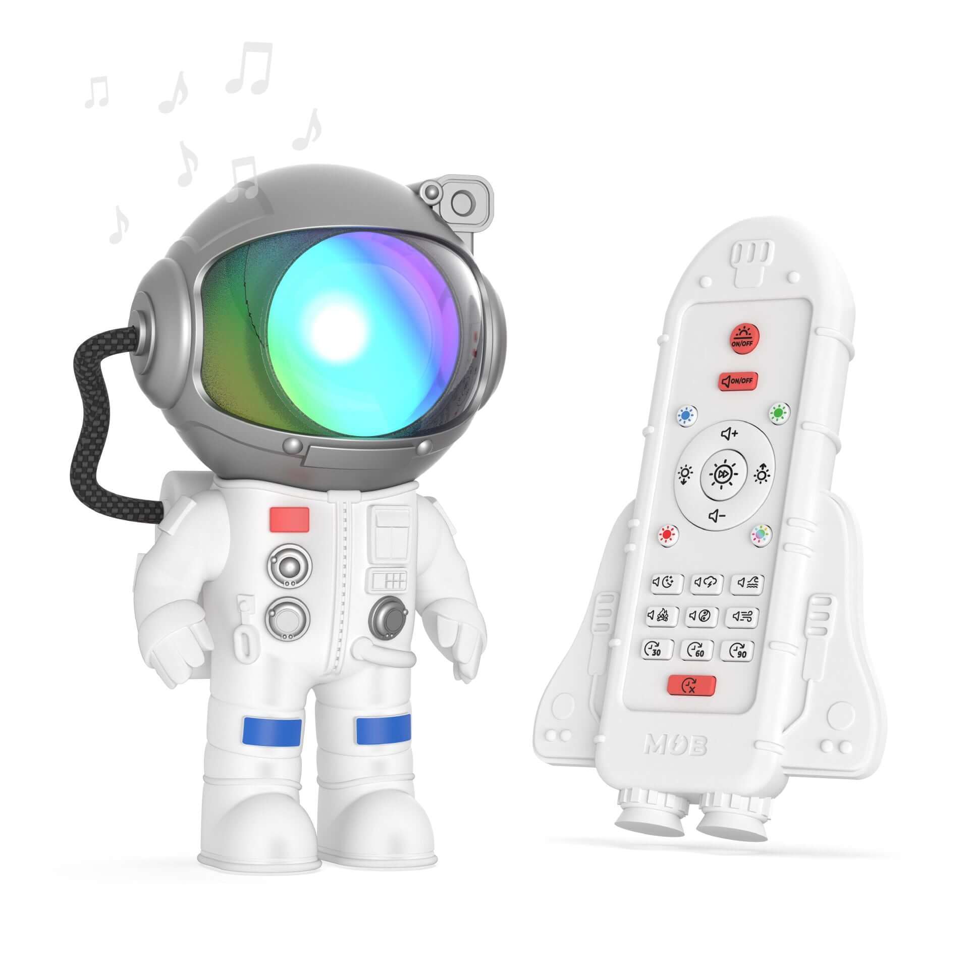 MOB – Mini Stellar Light Projektor mit 7 Projektionen & 5 ASMR-Klängen