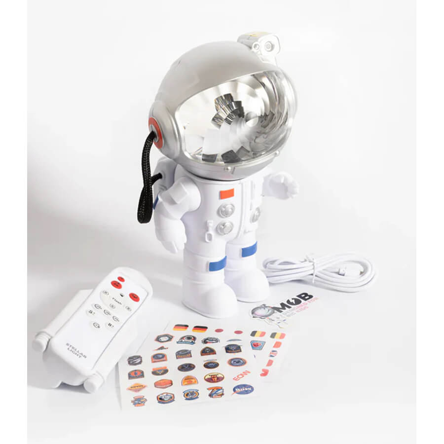 MOB – Stellar Light Milky Way Projektor, Astronaut Nachtlampe, 360°