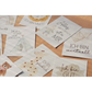 Modern Kids Art – Affirmationskarten Set „Aquarell“ für Kinder