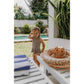 Mrs Ertha - Baby Schwimmring mit Sitz "Magic Garden", Schwimmsitz