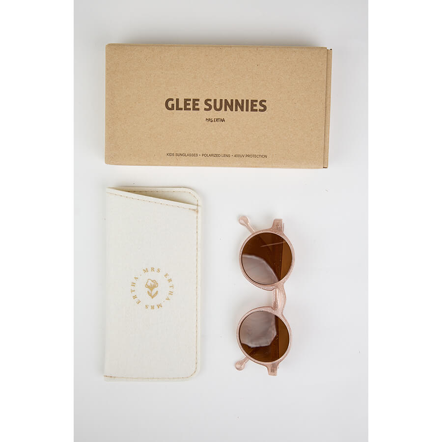 SONNENBRILLE GLEE - GLITTER BLUSH (3+)