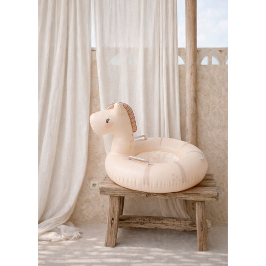 Mrs Ertha - Baby Schwimmring mit Sitz "Little Pony", Schwimmsitz