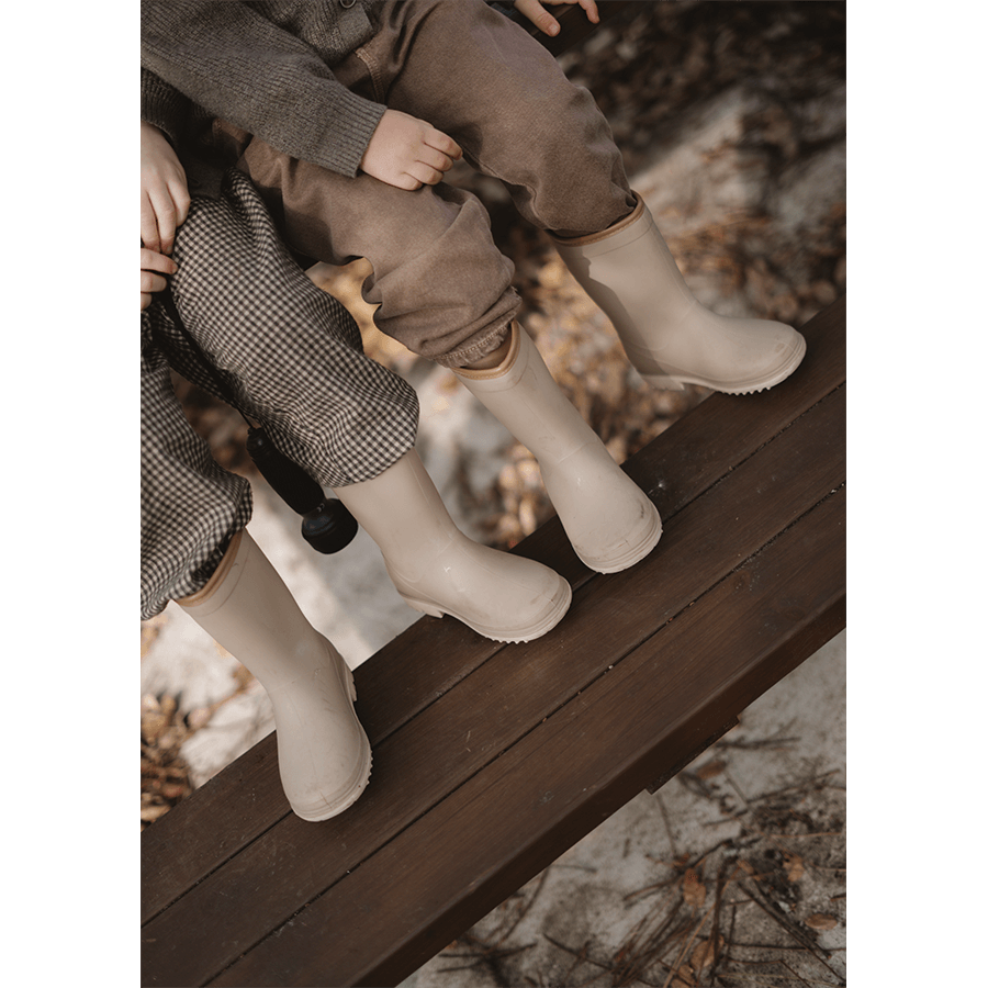 GUMMISTIEFEL WELLIES - TAUPE