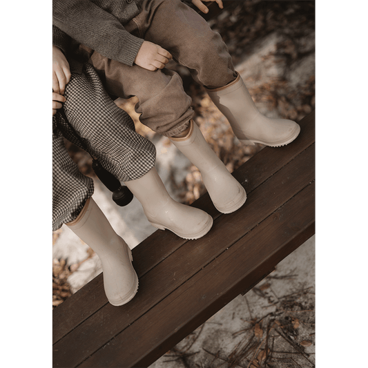 GUMMISTIEFEL WELLIES - TAUPE