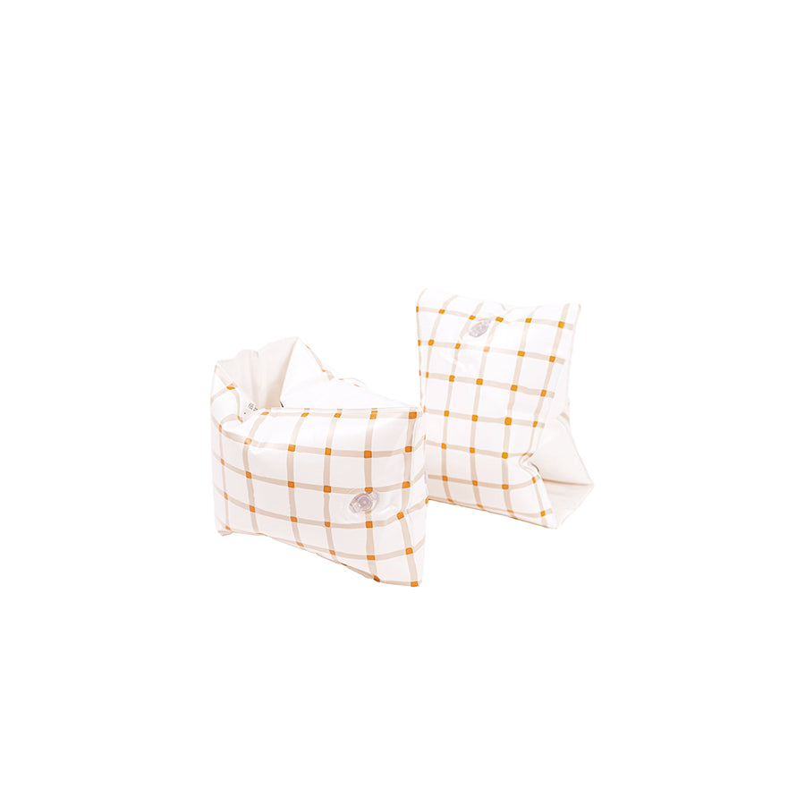 Mrs Ertha - Schwimmflügel "Organic Squares", 2-6 Jahre (11-30 kg)
