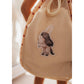 Mrs Ertha – Netzrucksack für Strand & Spielplatz "Lovely Roots"
