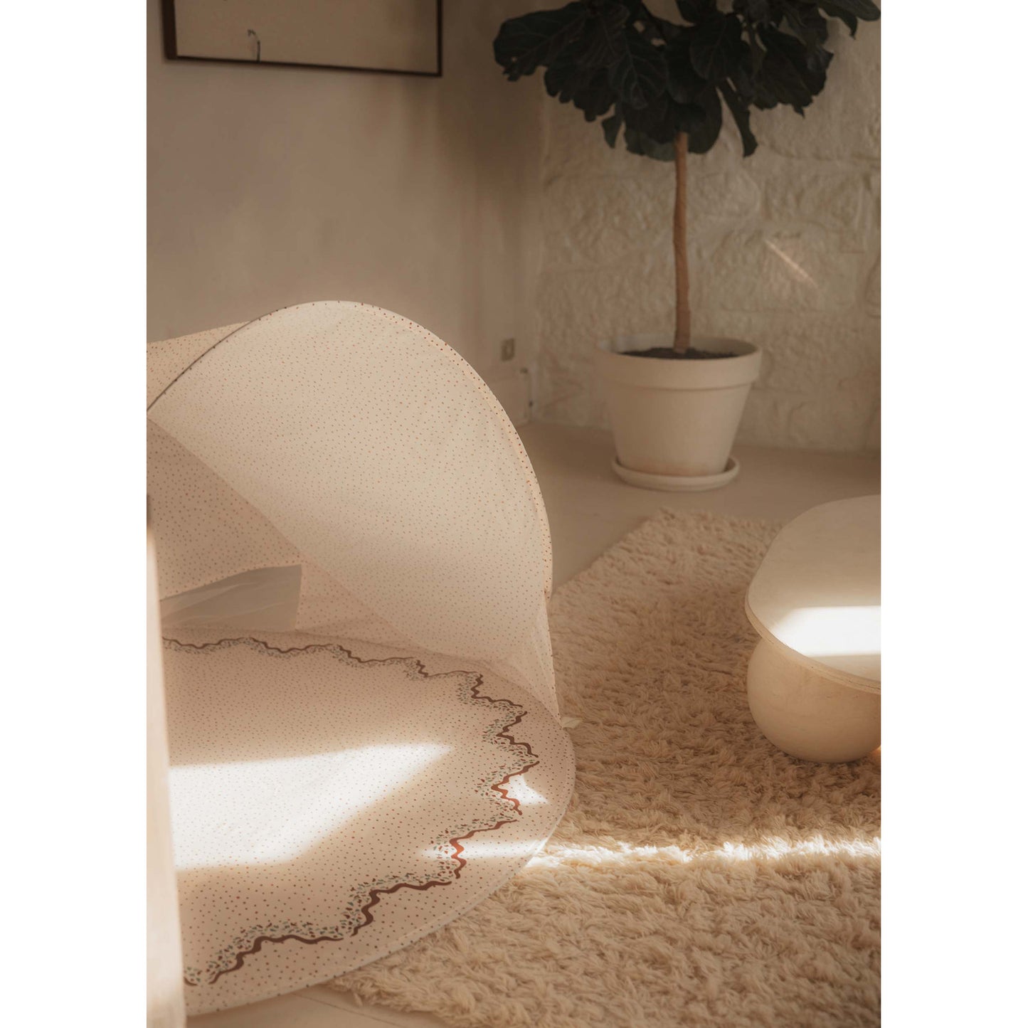 Mrs Ertha - Strandmuschel / Pop-Up Strandzelt mit UV-Schutz (UV50+)