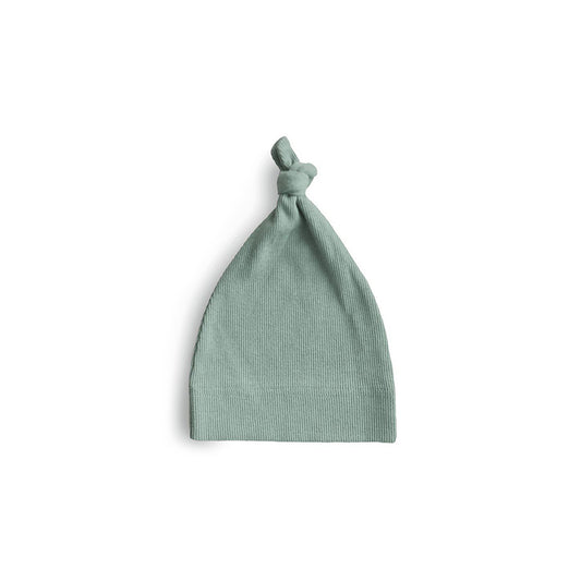 Mushie - Babymütze "Ribbed Beanie Roman Green"