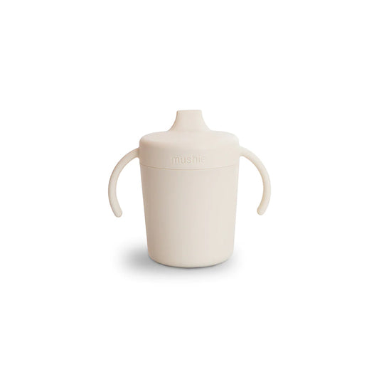 Mushie - Schnabeltasse "Trainer Sippy Cup Ivory"