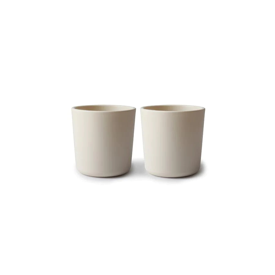 Mushie - Trinkbecher "Ivory", 2er Set