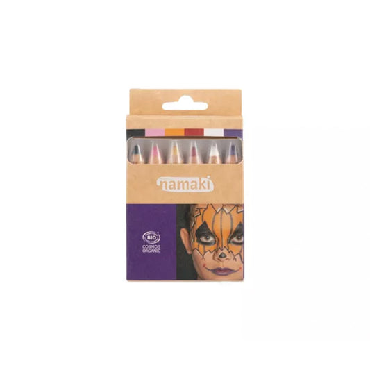Namaki - Schminkstifte "Horror", 6er Set, Bio Kinderschminke
