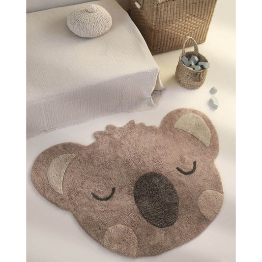 Natiot – Teppich "Koala Olsen" Taupe 80x120cm Waschbar
