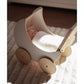 Nattiot – waschbarer Kinderteppich "Dalia Cream Rose", 150 x 100 cm