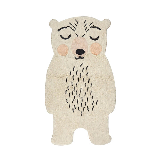 TEPPICH BEAR ODINO CREAM, WASCHBAR