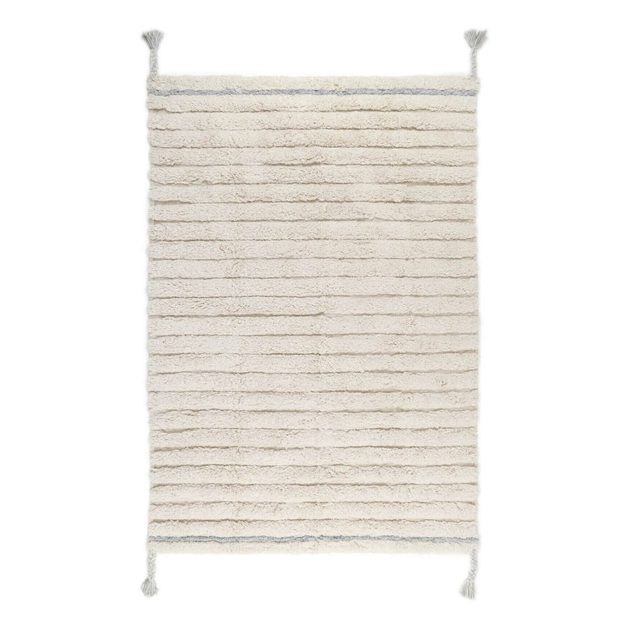 TEPPICH DALIA CREAM BLUE, WASCHBAR