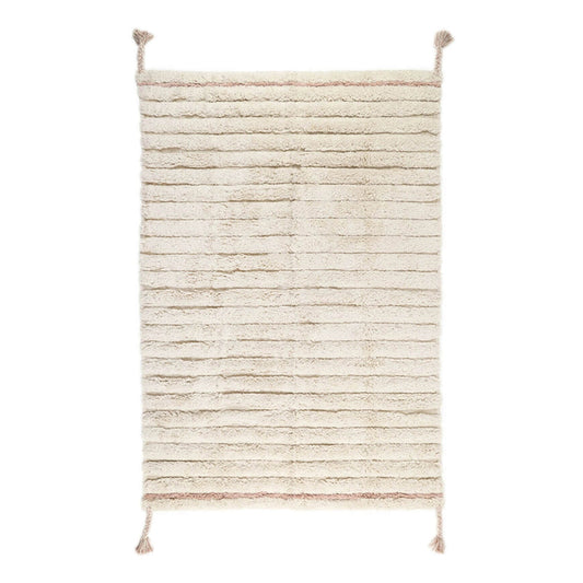 TEPPICH DALIA CREAM ROSE, WASCHBAR