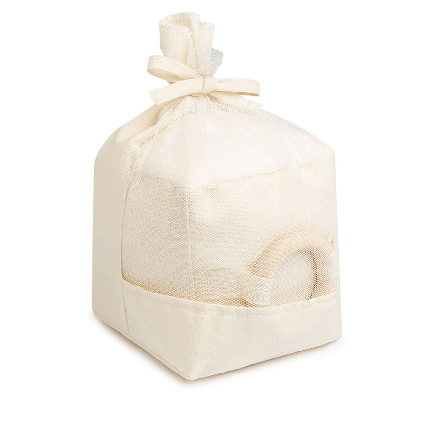 Nobodinoz – Aktivitätswürfel „Baby Sensory Cube“ aus Bio-Baumwolle