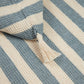 Nobodinoz – Badeponcho "Portofino Blue Stripes" aus 100% Bio-Baumwolle