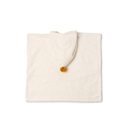 Nobodinoz – Badeponcho "So Cute Natural" aus 100% Bio-Baumwolle