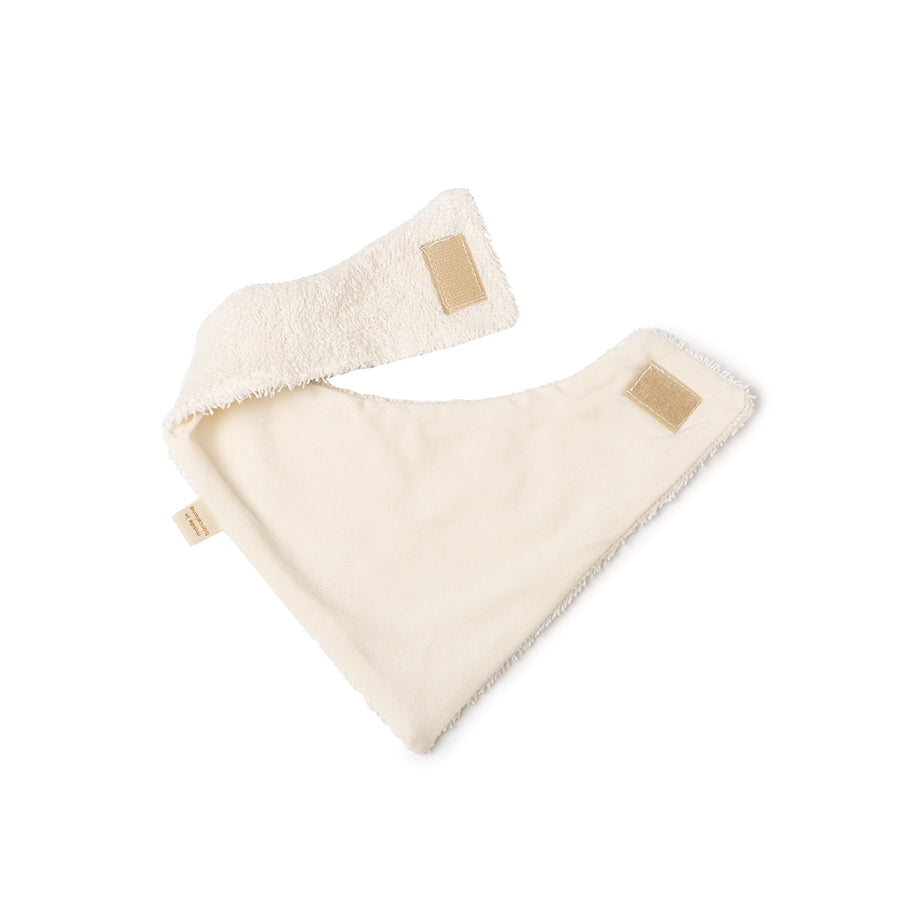 Nobodinoz – Bandana-Lätzchen "So Cute Natural" aus Bio-Baumwolle