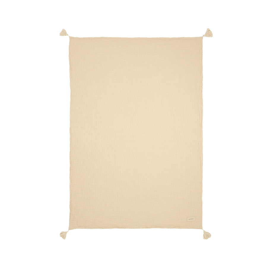 Nobodinoz – Babydecke "Wabi Sabi Ginger" aus 100% Bio-Baumwolle