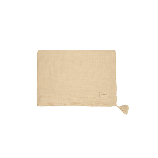 Nobodinoz – Babydecke "Wabi Sabi Ginger" aus 100% Bio-Baumwolle