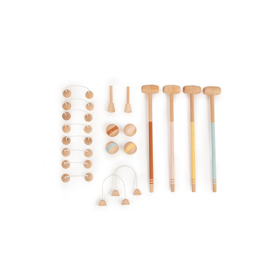 Nobodinoz – Krocketspiel aus FSC-Holz, handgefertigt in Frankreich