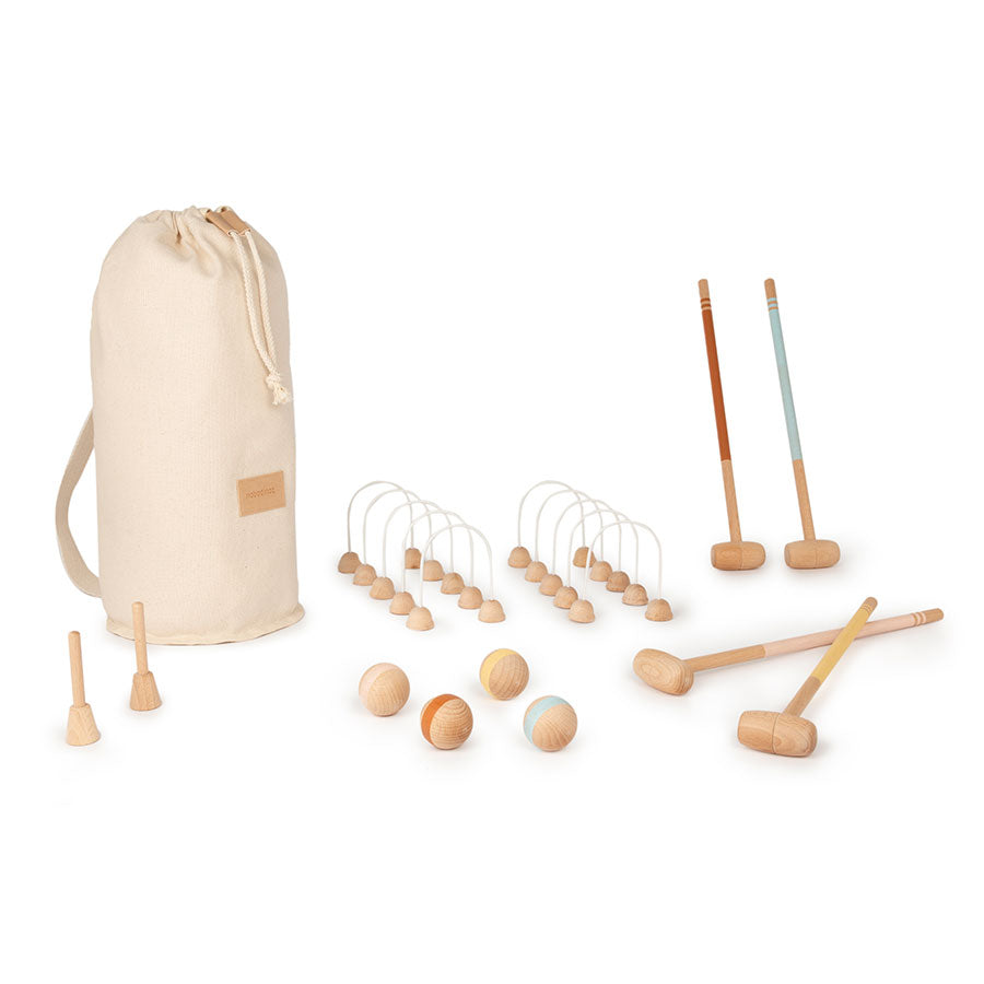 Nobodinoz – Krocketspiel aus FSC-Holz, handgefertigt in Frankreich