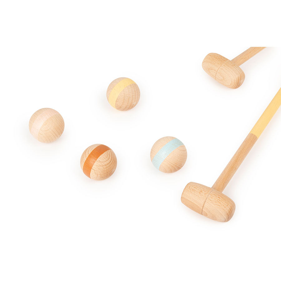 Nobodinoz – Krocketspiel aus FSC-Holz, handgefertigt in Frankreich