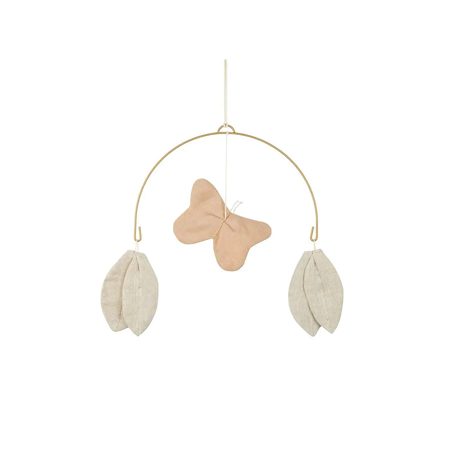 Nobodinoz – Mobile aus französischem Leinen, handgefertigt in Spanien