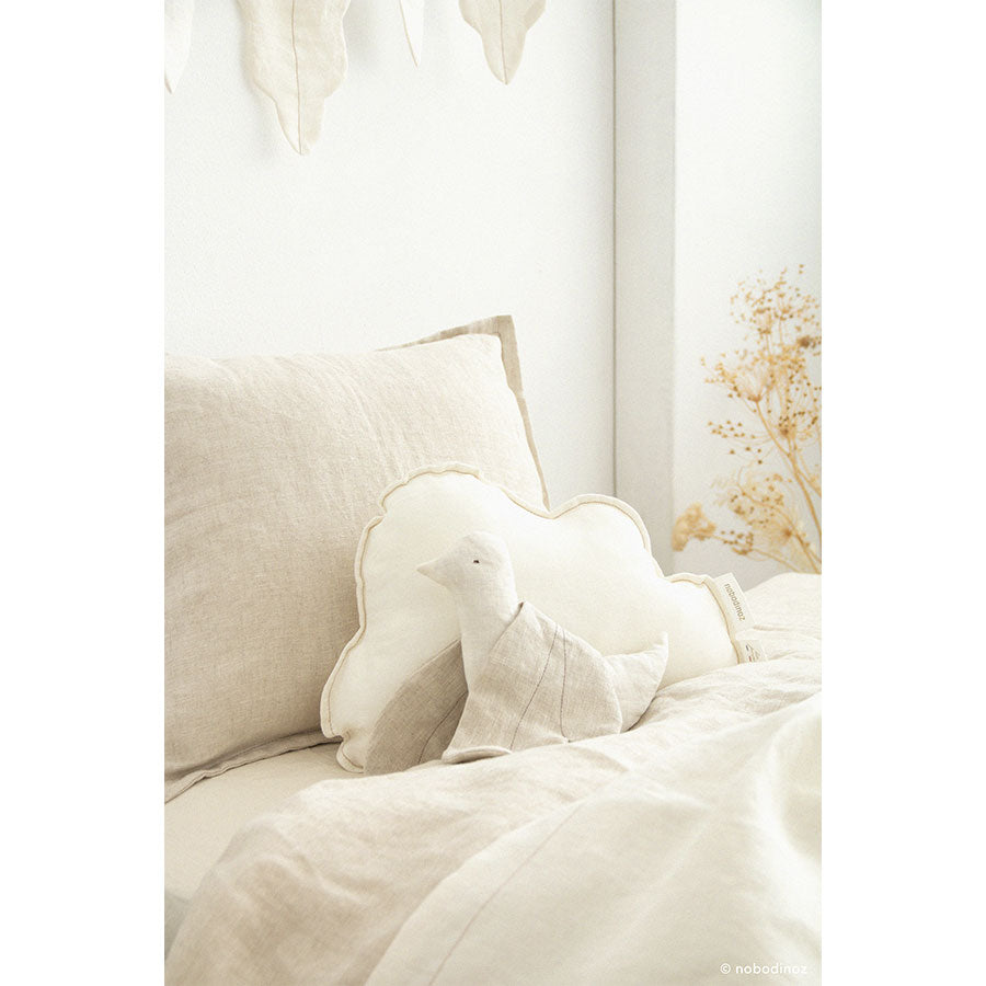 Nobodinoz – Rassel "Bird" aus französischem Leinen, OEKO-TEX