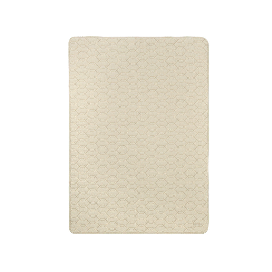 Nobodinoz – Steppdecke „Wabi Sabi Ginger“ aus 100% Bio-Baumwolle