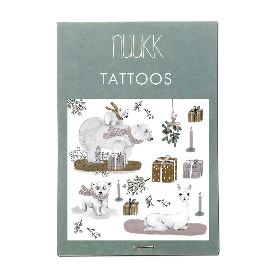 Nuukk - Bio Vegane Kinder Tattoos "Wintertiere"